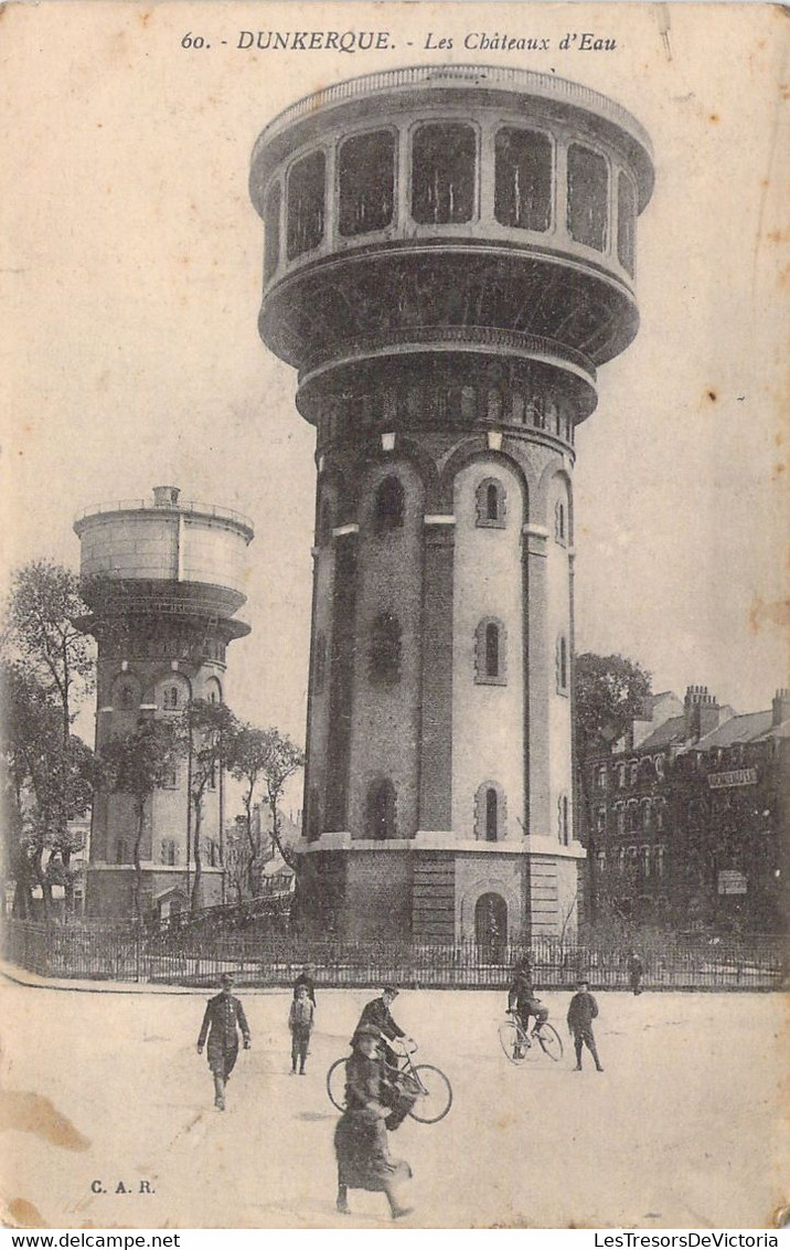 FRANCE - 59 - Dunkerque - Les Châteaux D'Eau - Carte Postale Ancienne - Dunkerque