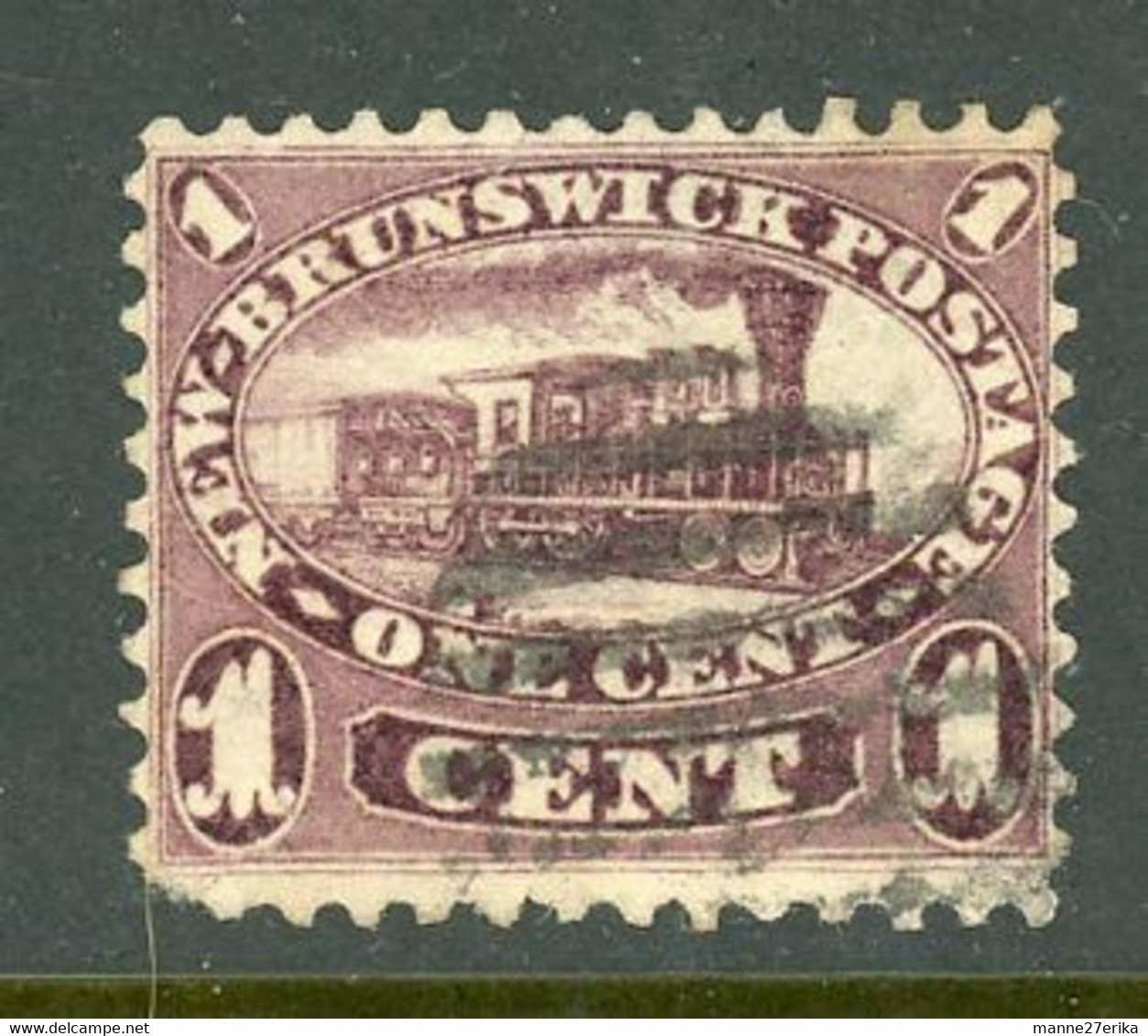 New Brunswick 1860 Locomotive - Other & Unclassified
