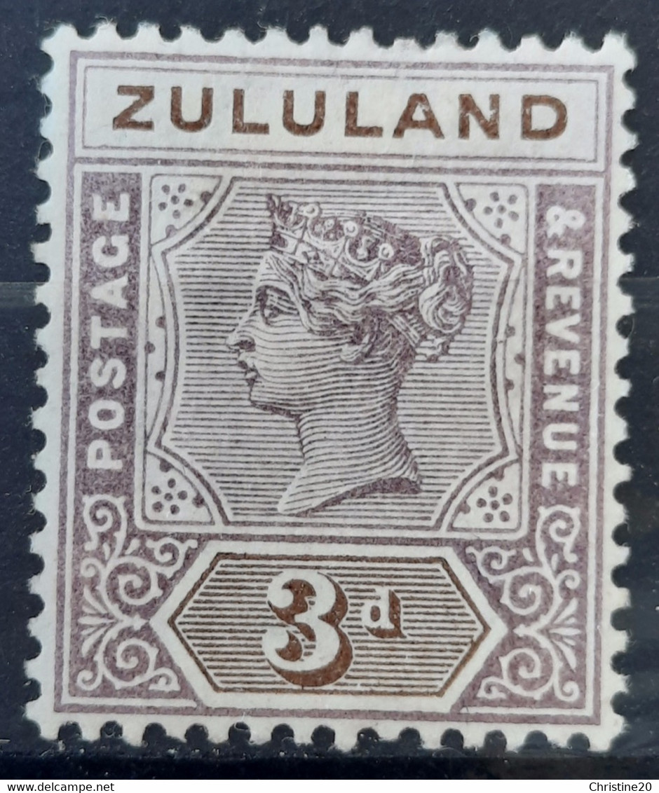 Zululand 1894/96 N°17 *TB Cote 18€ - Zululand (1888-1902)