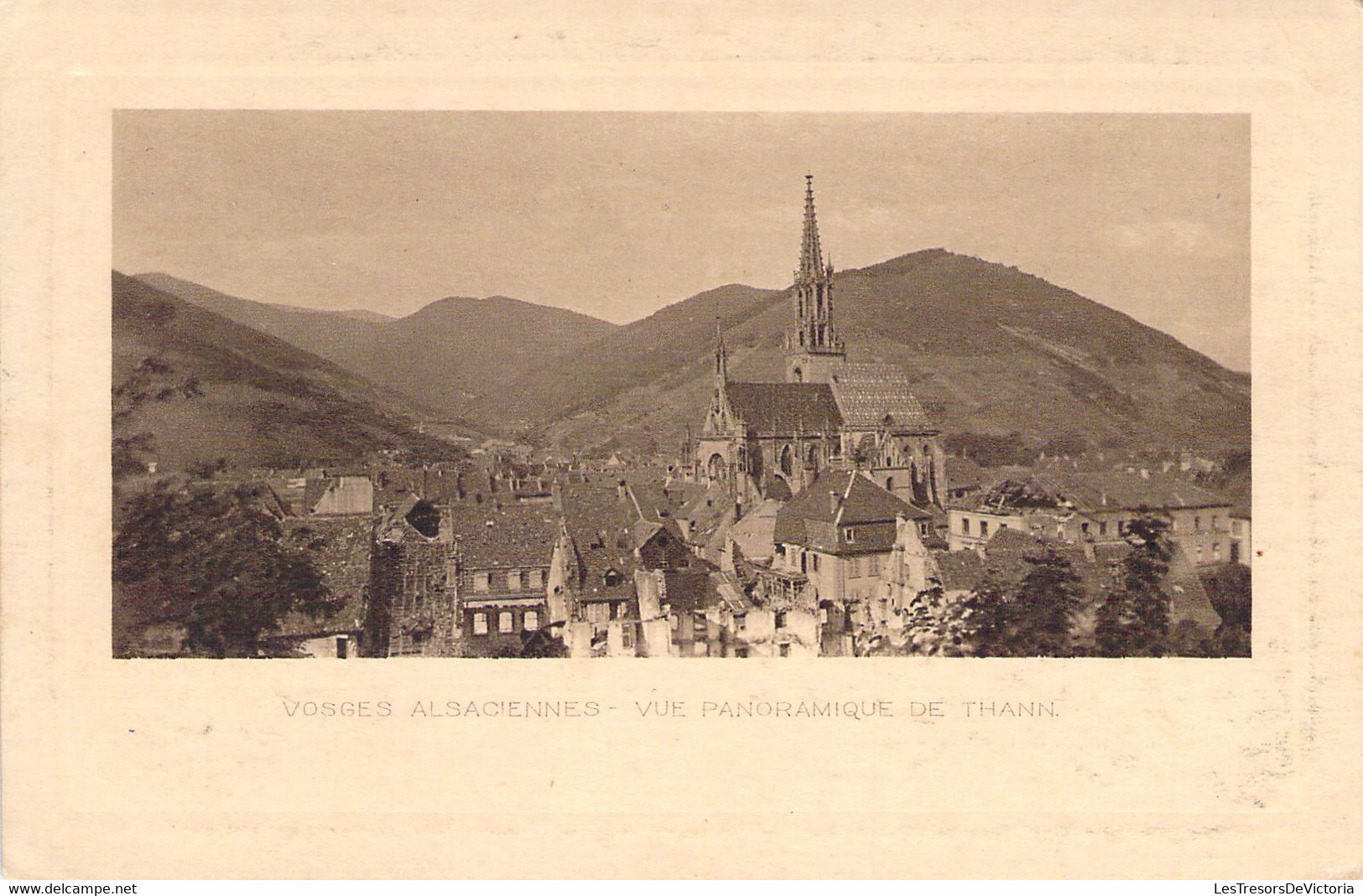 FRANCE - 68 - THANN - Vosges Alsaciennes - Vue Panoramique - Carte Postale Ancienne - Thann