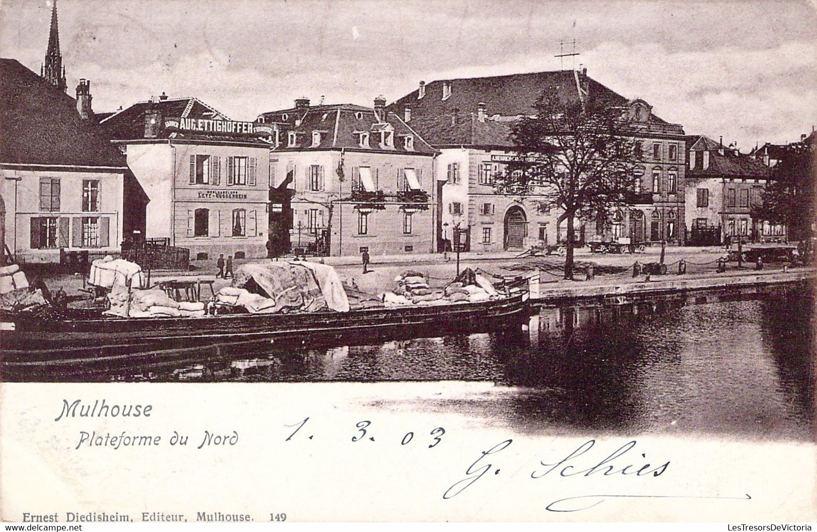 FRANCE - 68 - MULHOUSE - Plateforme Du Nord - Editeur Ernest Diedisheim - Carte Postale Ancienne - Mulhouse