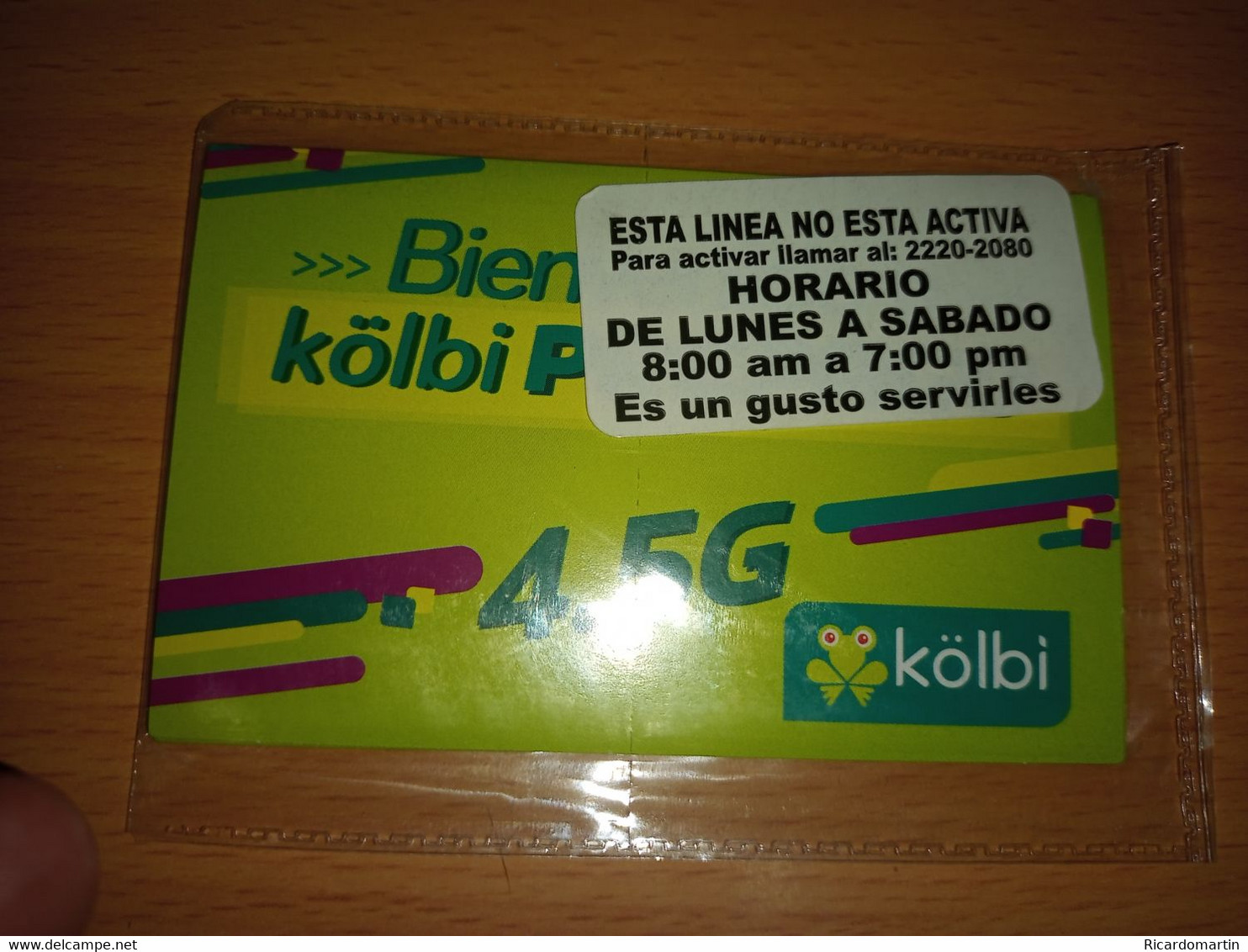 COSTA RICA NEW KOLBI GSM SIM Card With Chip PHONECARD - Costa Rica