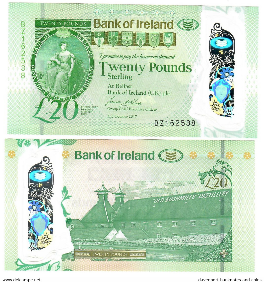 Northern Ireland 20 Pounds 2017 EF - 20 Pounds