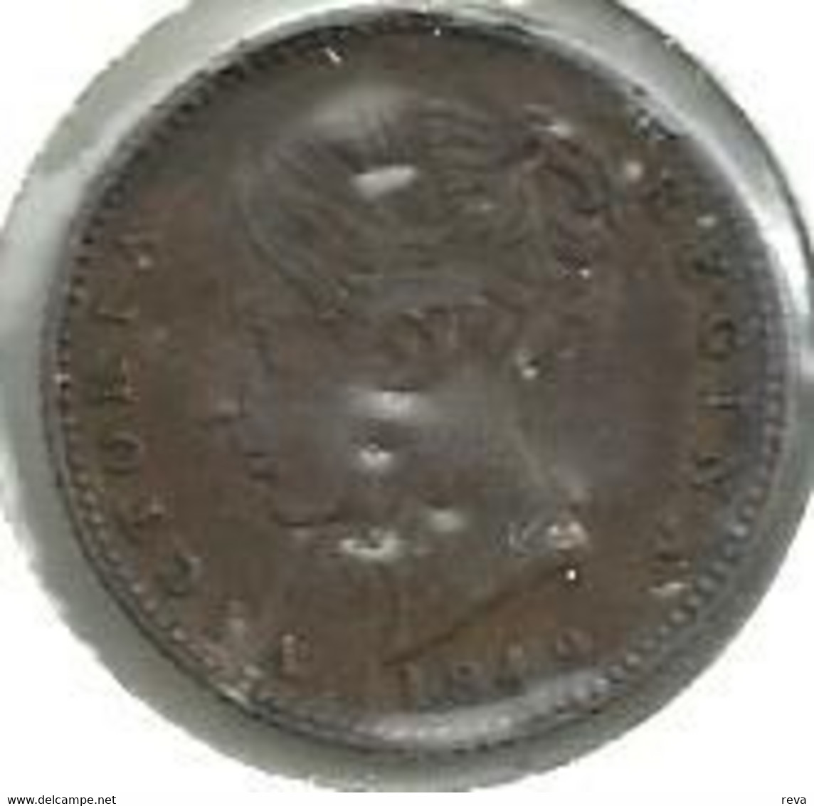 GREAT BRITAIN 1/2 HALF PENNY (?) TOKEN MAN ON HORSE  FRONT QV HEAD BACK 1837  VF+/VF+ READ DESCRIPTION CAREFULLY !!! - Casino