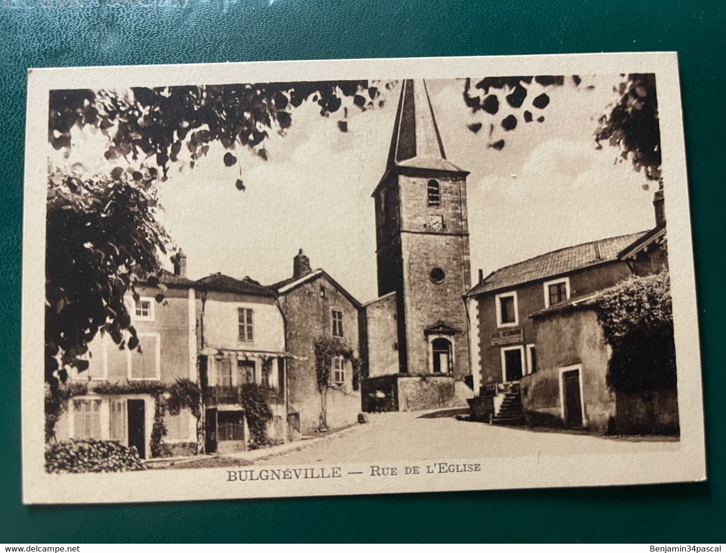 Cpa 88 Bulgneville -Rue De L’église - - Bulgneville