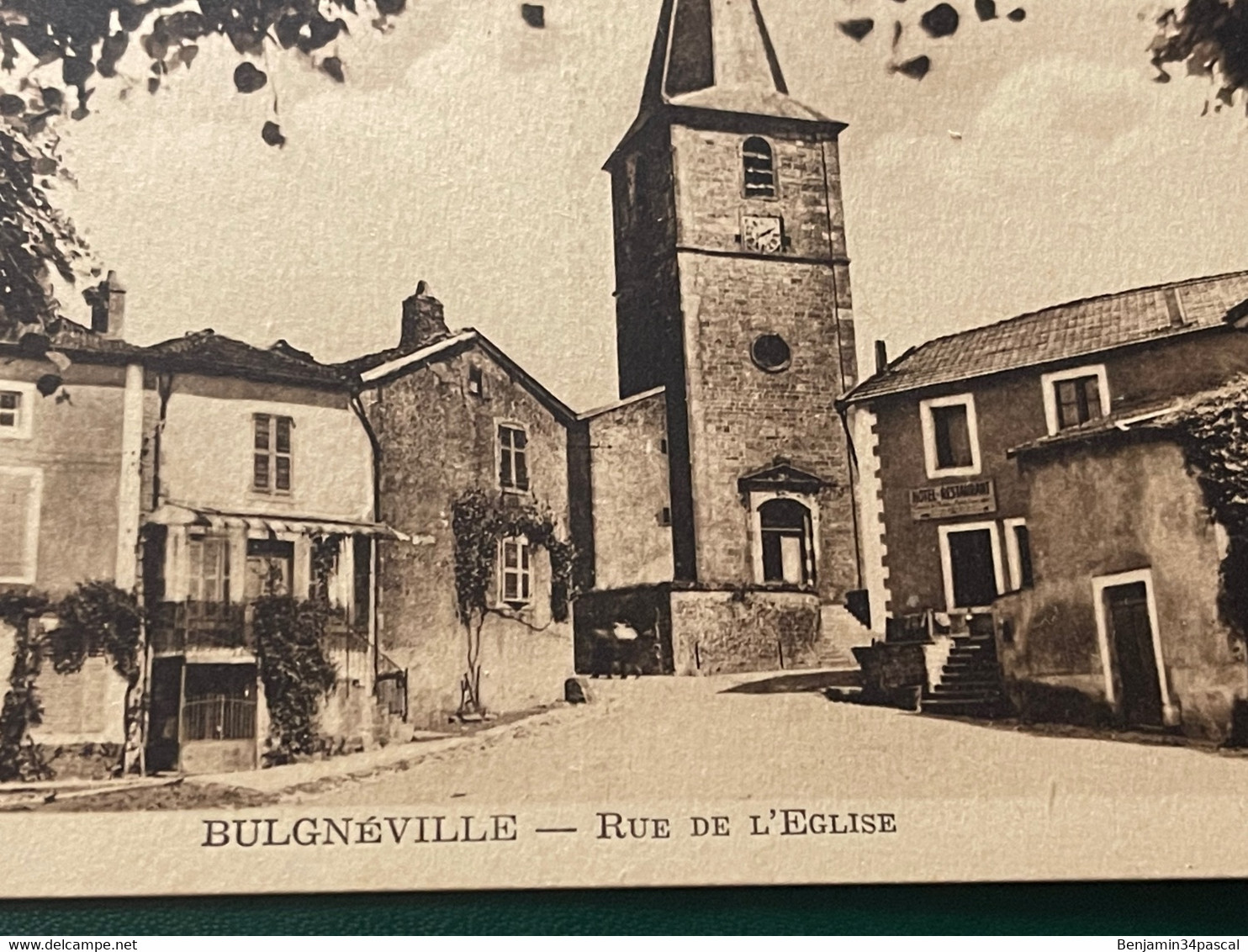 Cpa 88 Bulgneville -Rue De L’église - - Bulgneville