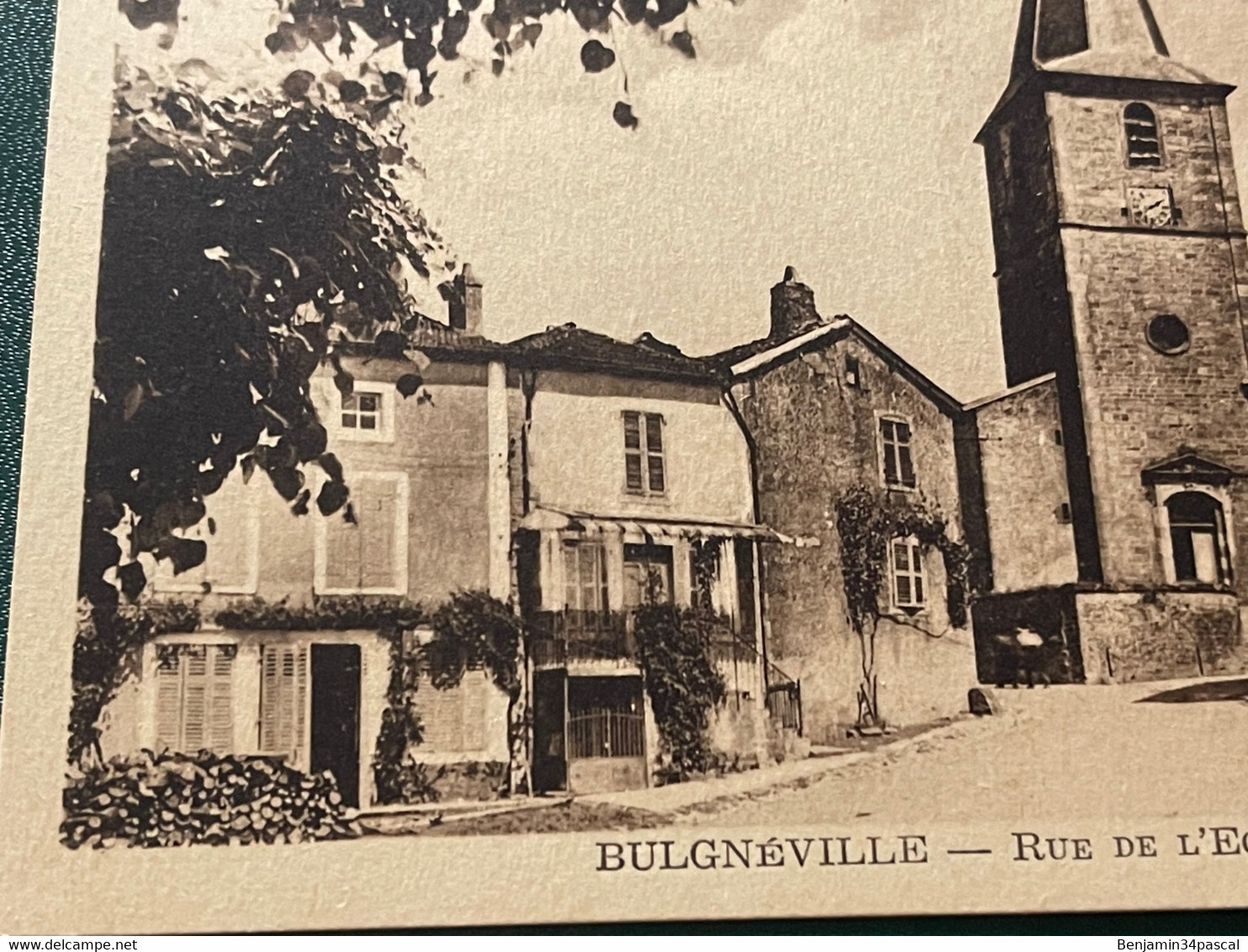 Cpa 88 Bulgneville -Rue De L’église - - Bulgneville