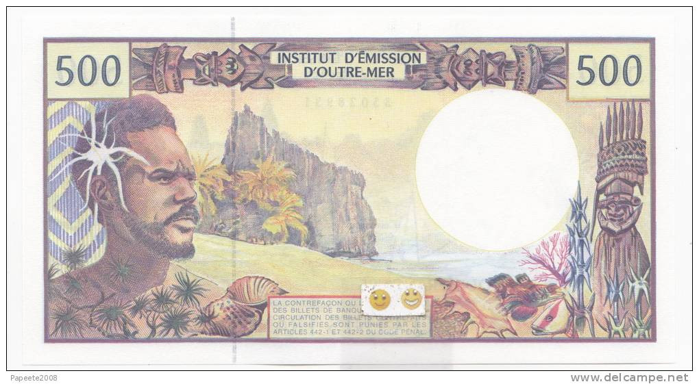 Polynésie Française / Tahiti - 500 FCFP - Alphabet A.015 / 2011 / Signatures Besse - Neuf  / Jamais Circulé - French Pacific Territories (1992-...)