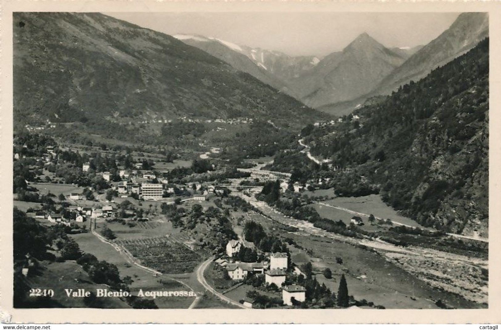 CPM (Carte Photo )- 12951-Suisse -Valle Blenio- Acquarossa-Envoi Gratuit - Acquarossa