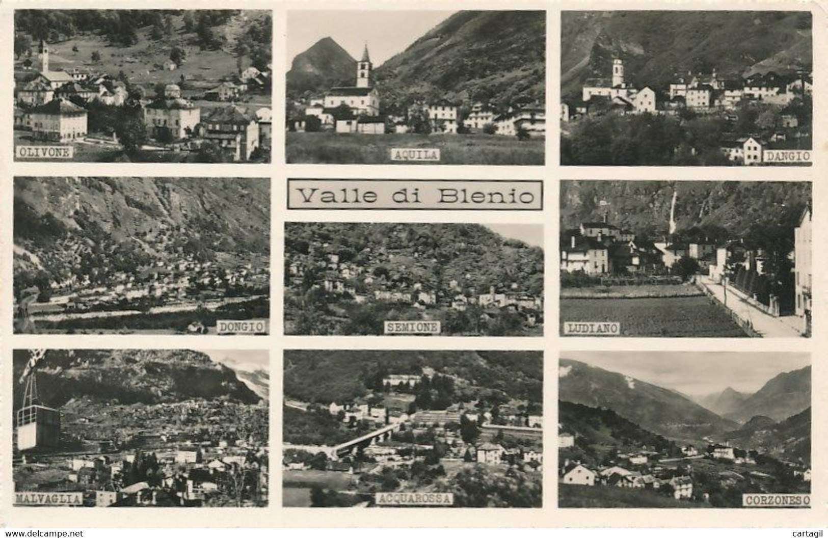 CPM (Carte Photo Vues Multiples)- 12954-Suisse -Valle  Di Blenio-Envoi Gratuit - Blenio