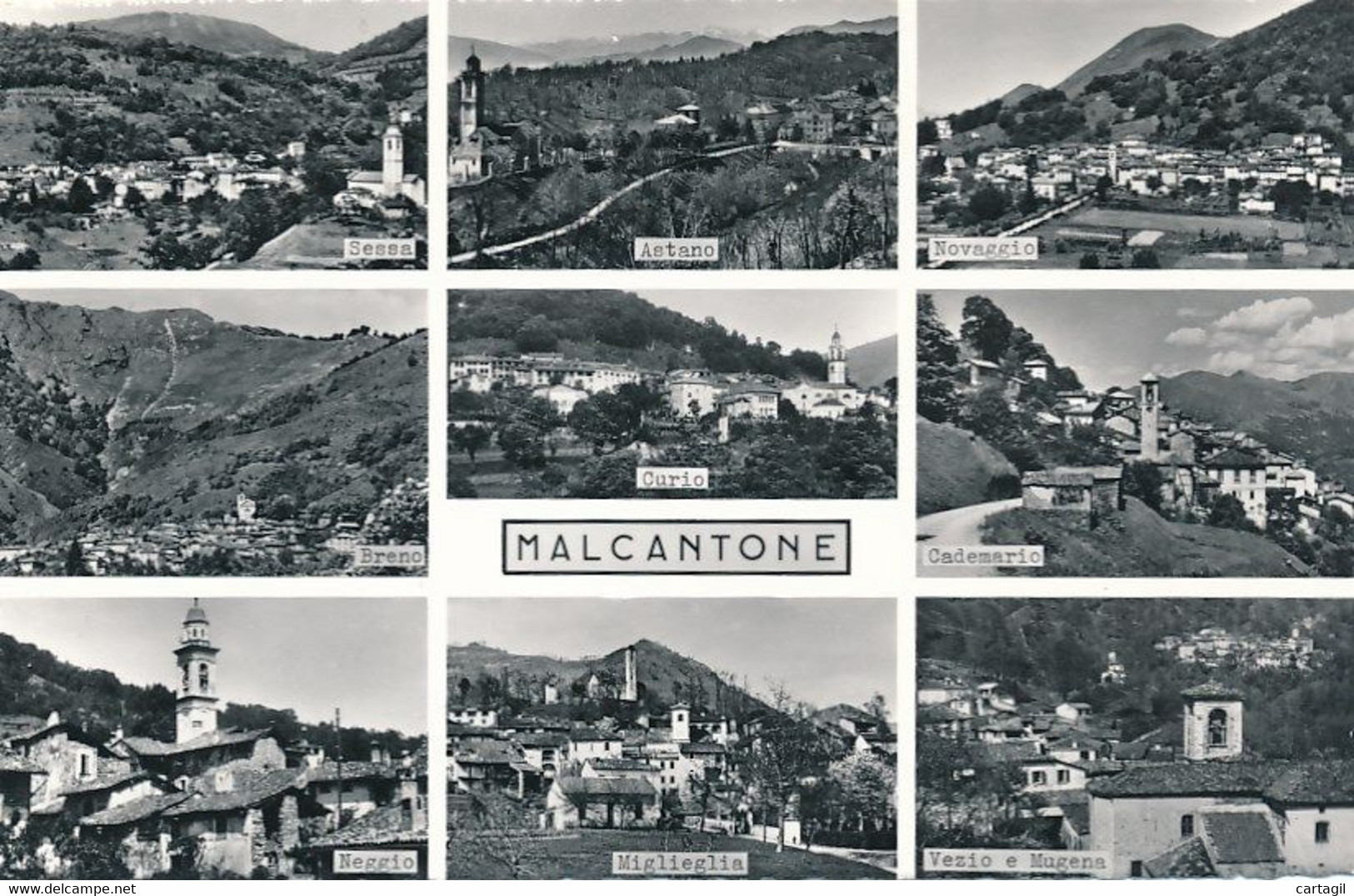 CPM (Carte Photo Vues Multiples)- 31108-Suisse -Malcantone-Envoi Gratuit - Malcantone