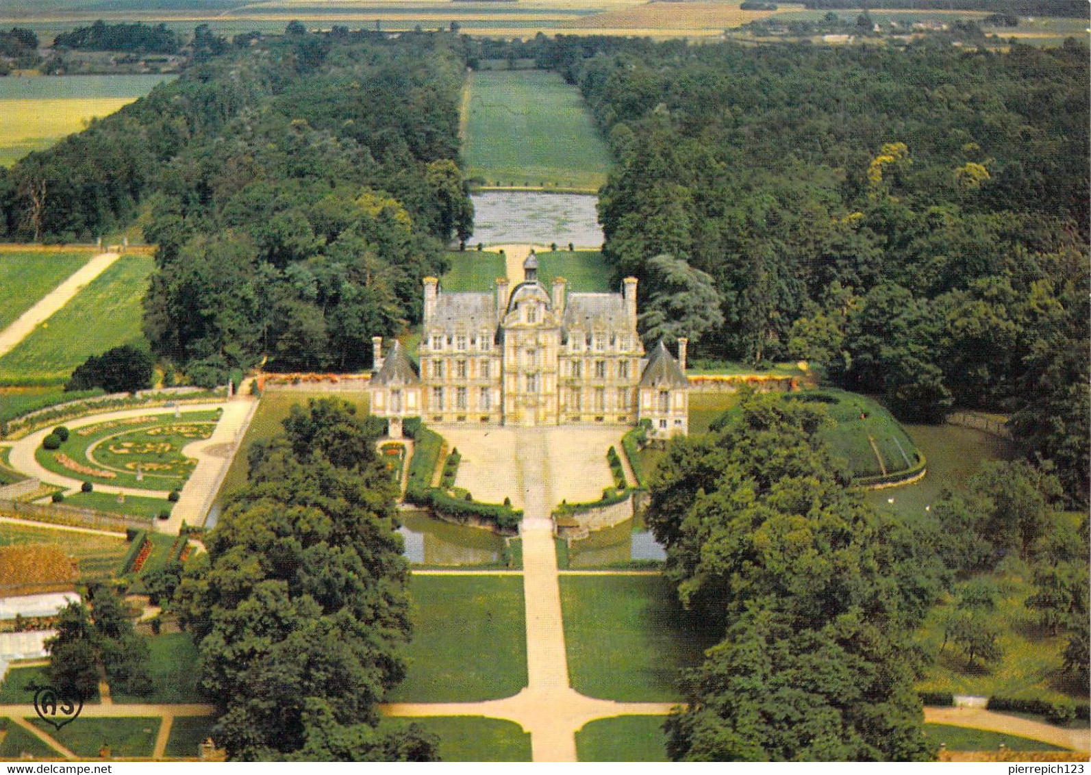 27 - Beaumesnil - Vue Aérienne Du Château Du XVIIe Siècle - Musée De La Reliure - Beaumesnil