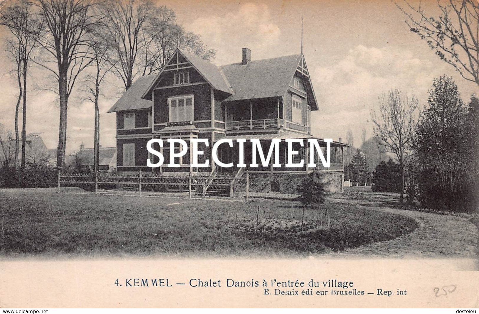 Chalet Danois à L'entrée Du Village - Kemmel - Heuvelland