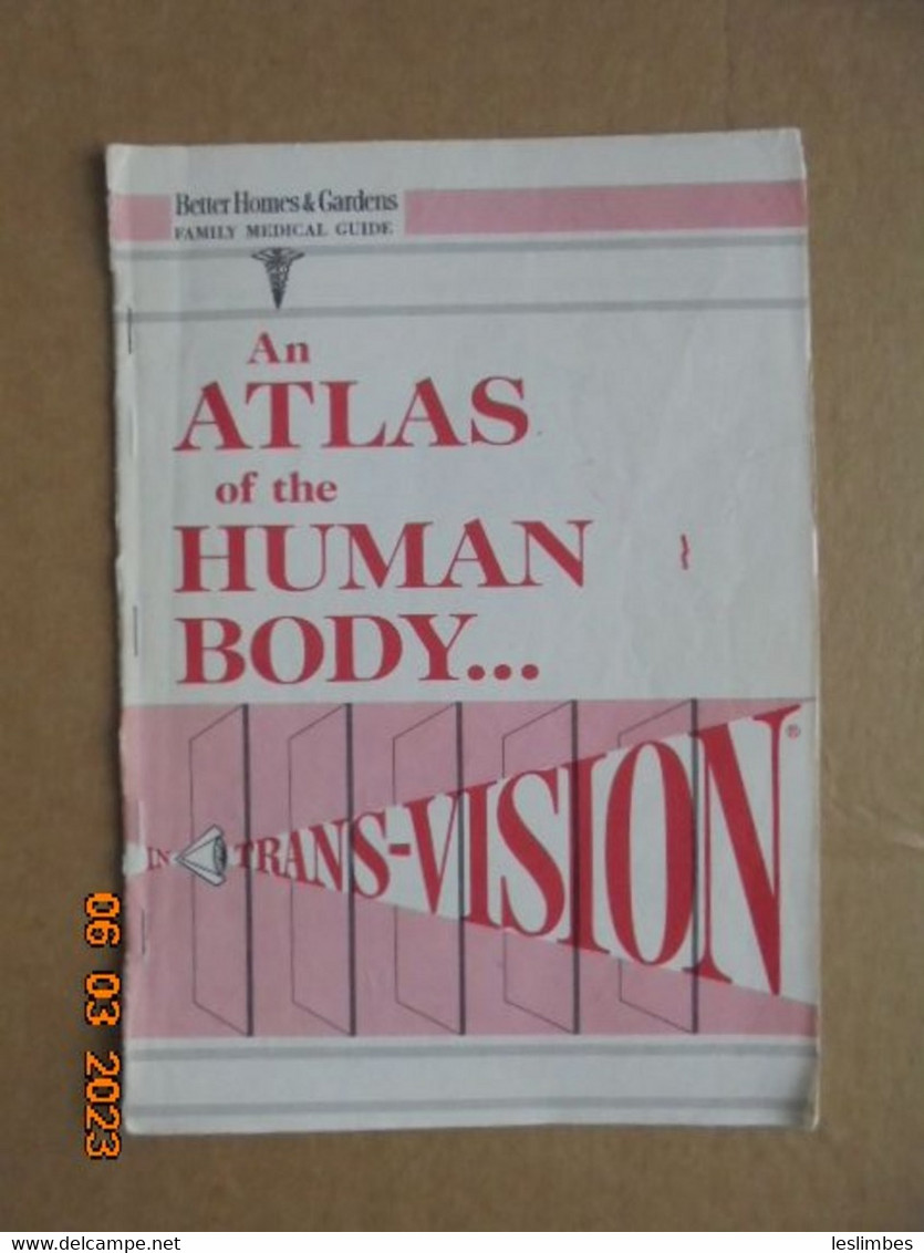 Human Anatomy 15 Full-Color Plates With 6 In Transparent "Trans-Vision" Showing Structure Of The Human Torso - Primeros Auxilios