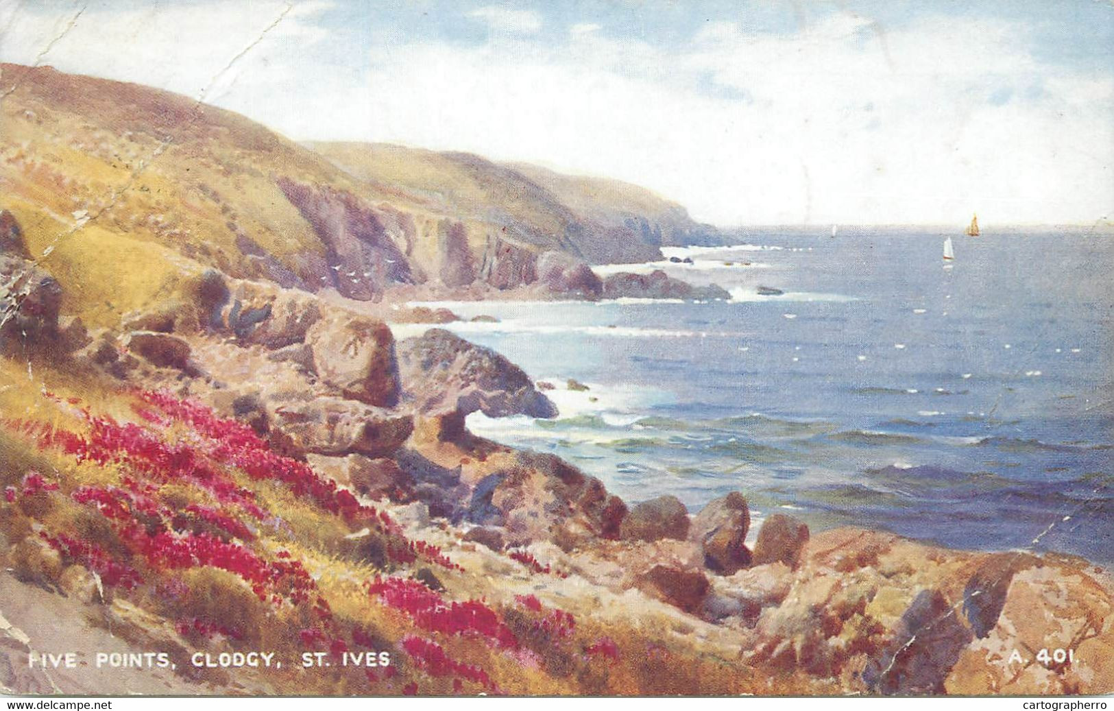 England St Ives Clodgy Five Points Coastal Scenery - St.Ives
