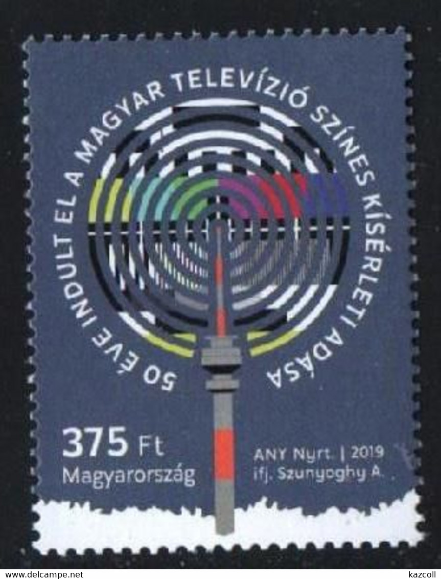 Hungary 2019. Color Television  MNH - Nuevos