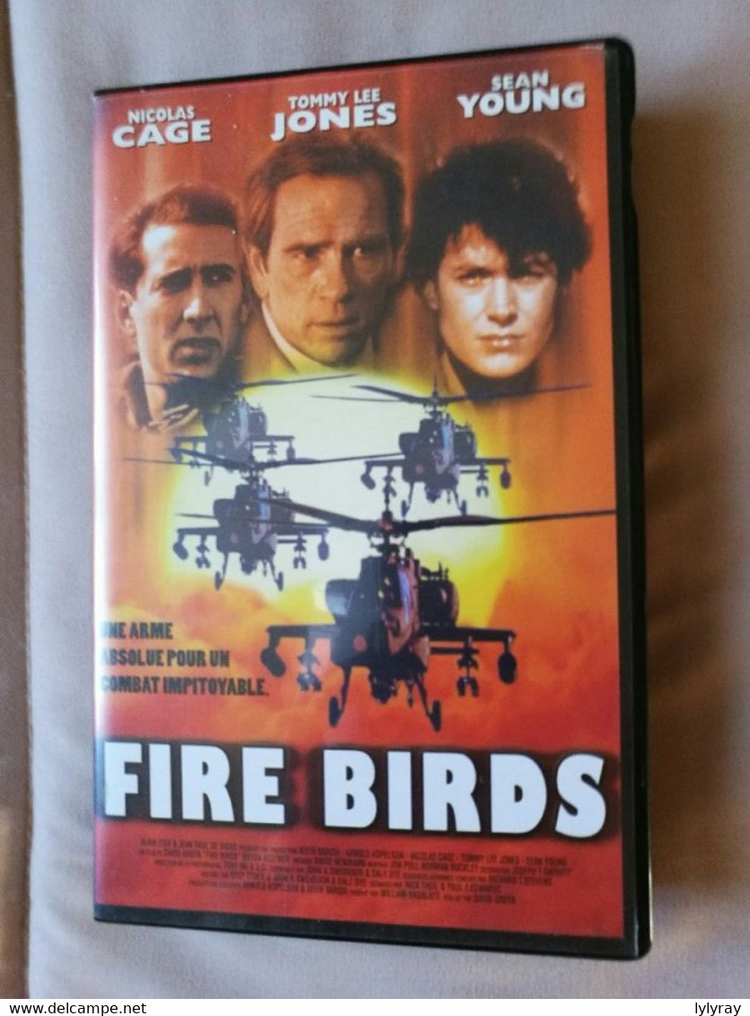 Vhs Fire Birds Avec Nicolas Cage - Action, Adventure