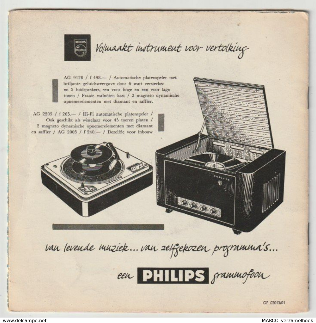 45T Single Klassiek Kompas 1959 PHILIPS Minigroove 099 793 - Opera / Operette