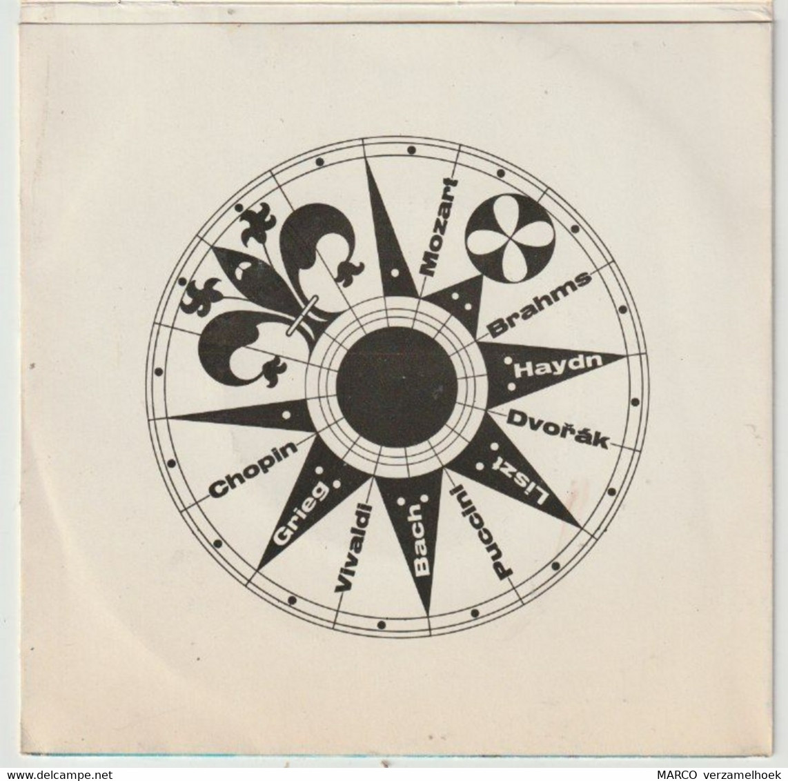 45T Single Klassiek Kompas 1959 PHILIPS Minigroove 099 791 - Oper & Operette