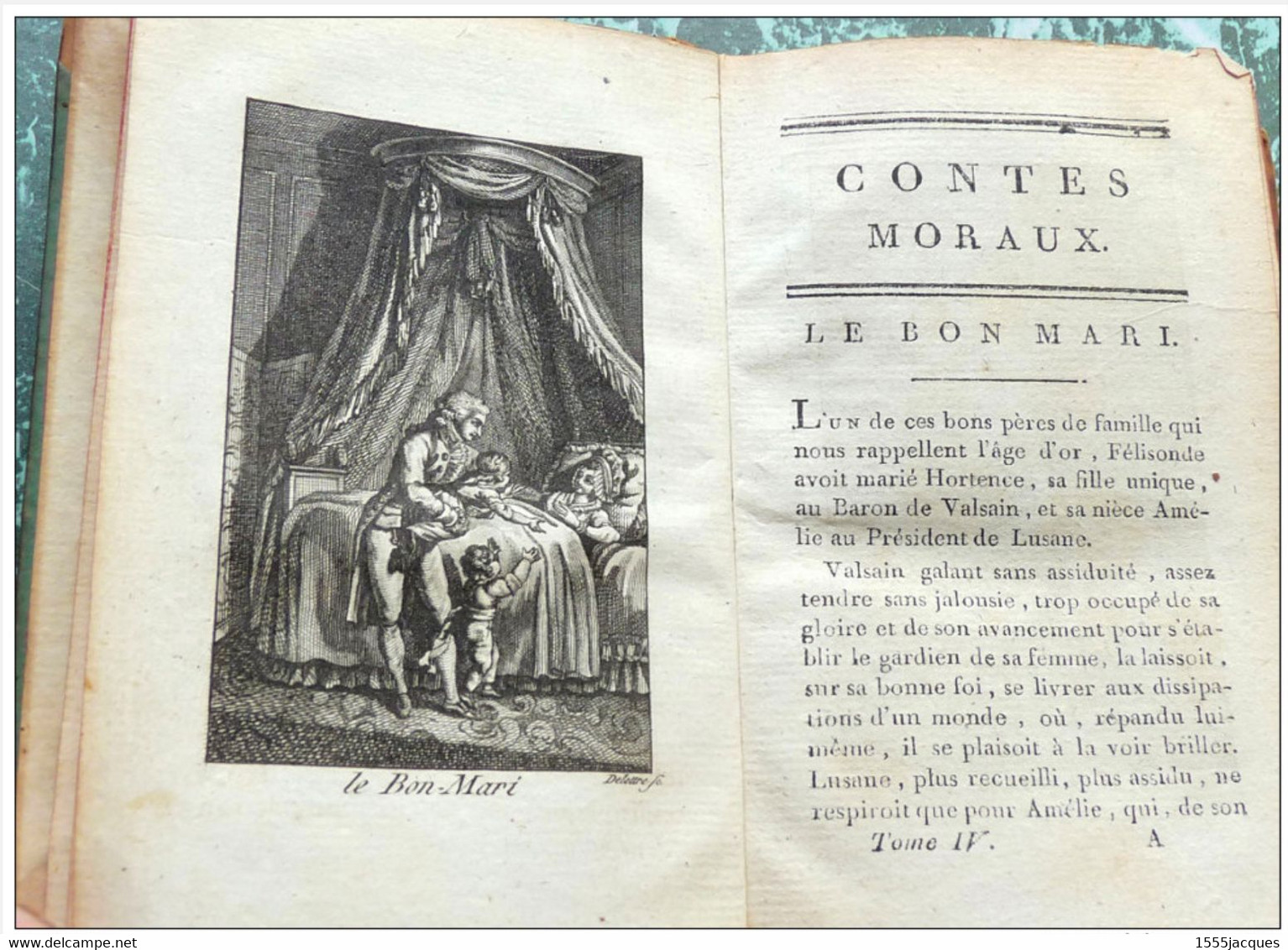 MARMONTEL : CONTES MORAUX EN 6 VOLUMES - COMPLET - NOUVELLE ÉDITION AUGMENTÉE - LONDRES 1793 AVEC GRAVURES