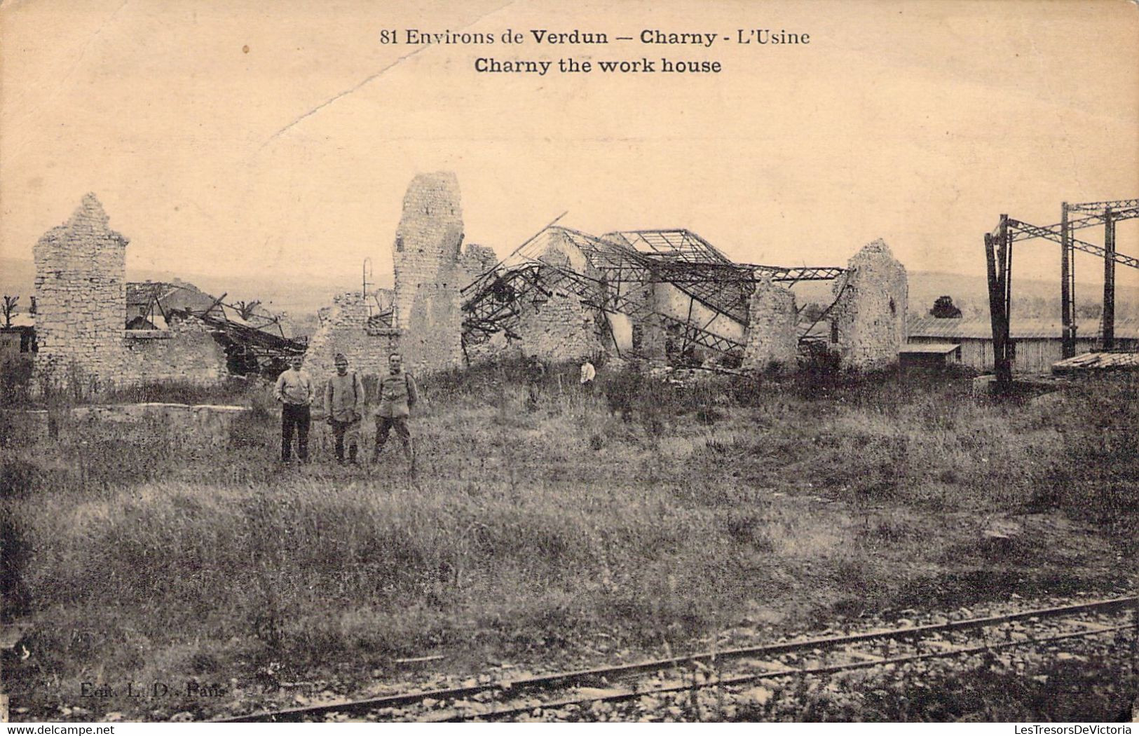 FRANCE - 89 - CHARNY - L'usine - Carte Postale Ancienne - Charny