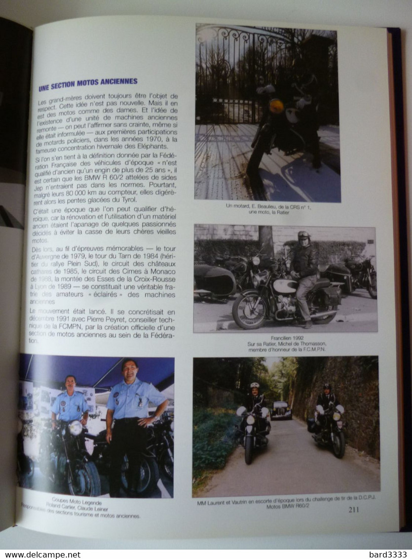 Les Motards De La Police R. Le Texier 2012 - Moto