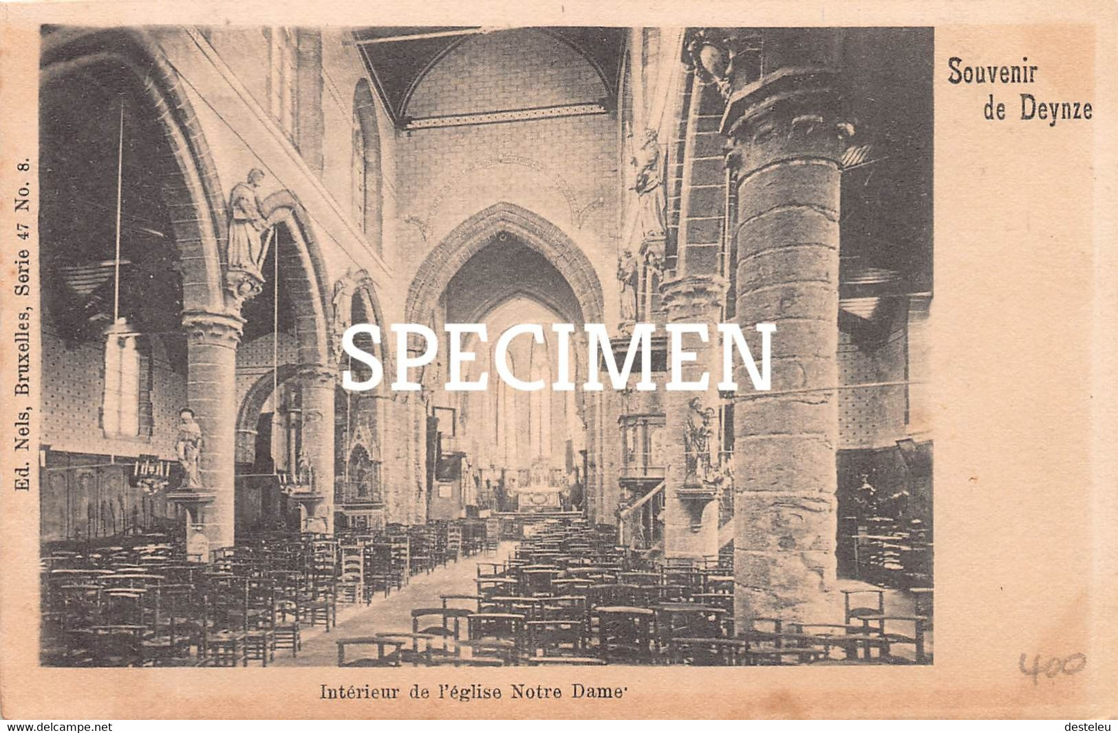 Intérieur De L'église Notre Dame - Deinze - Deinze