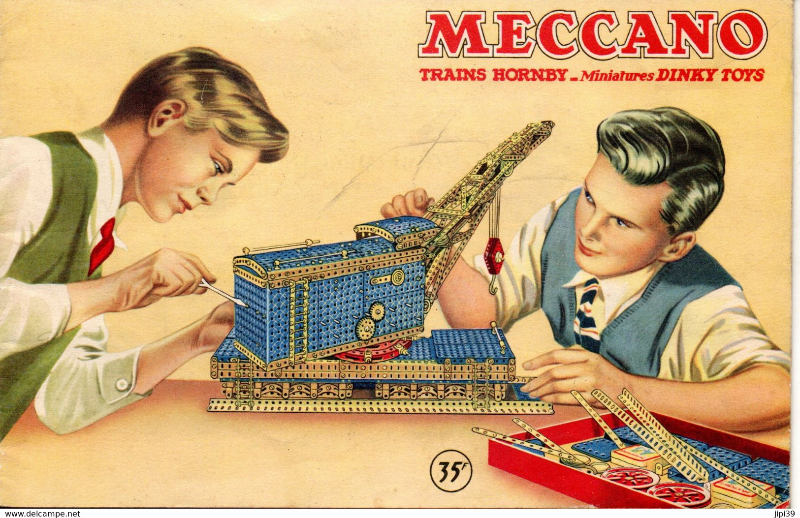 Catalogue MECCANO  Trains Hornby Dinky Toys De 1954 - Frankreich