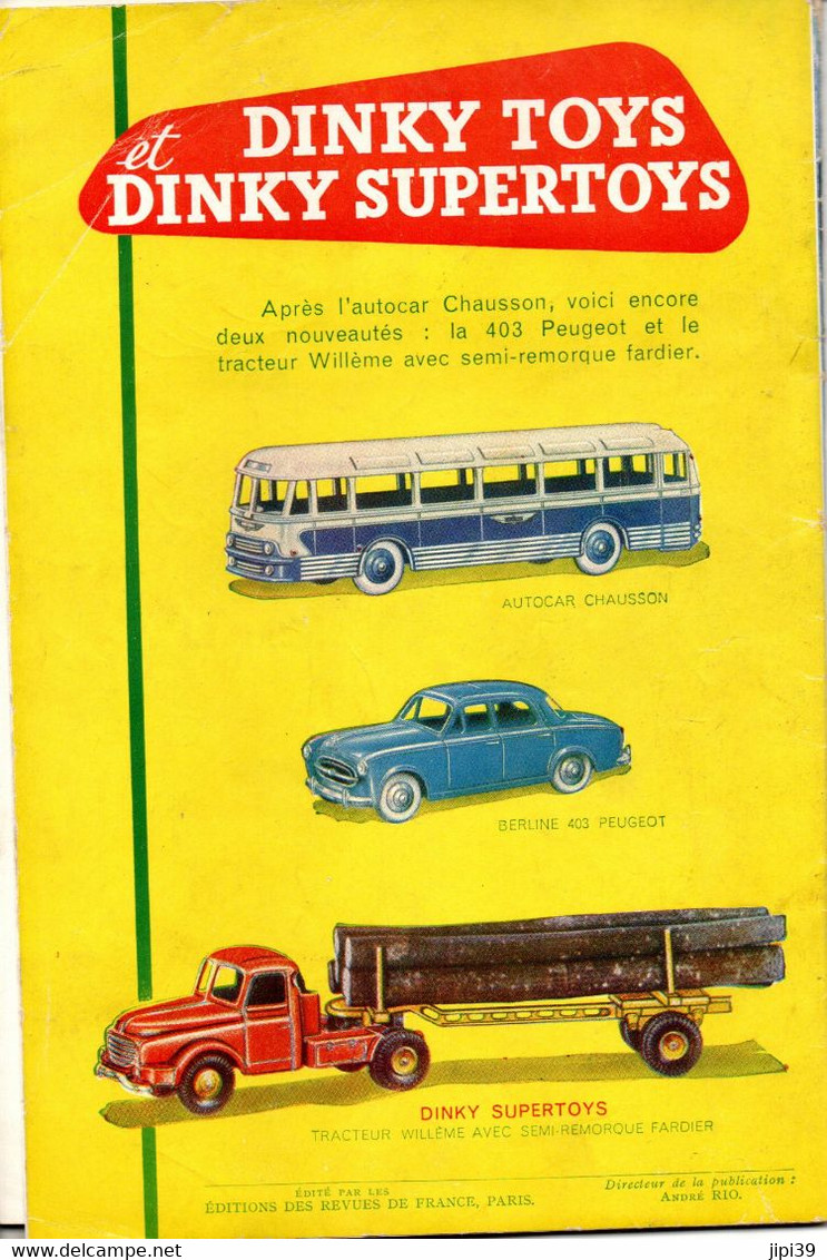 Revue MECCANO Magazine  N° 35 Aout 1956 - France