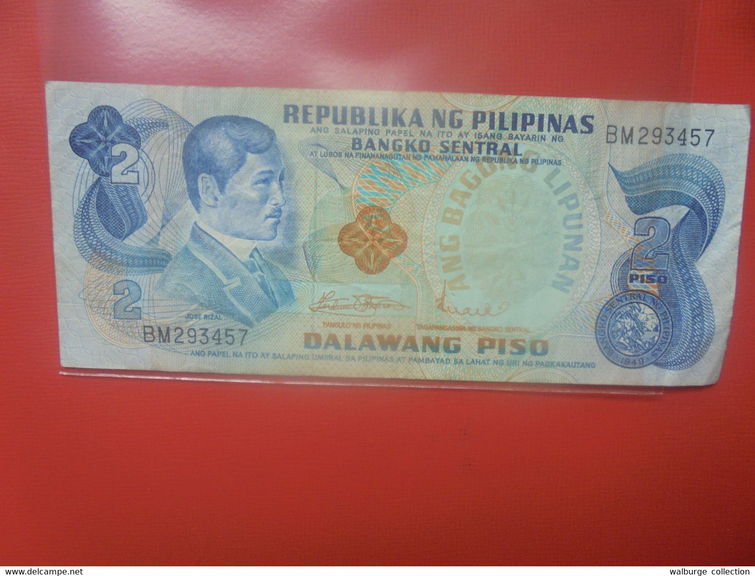 PHILIPPINES 2 PISO Circuler (B.29) - Philippines