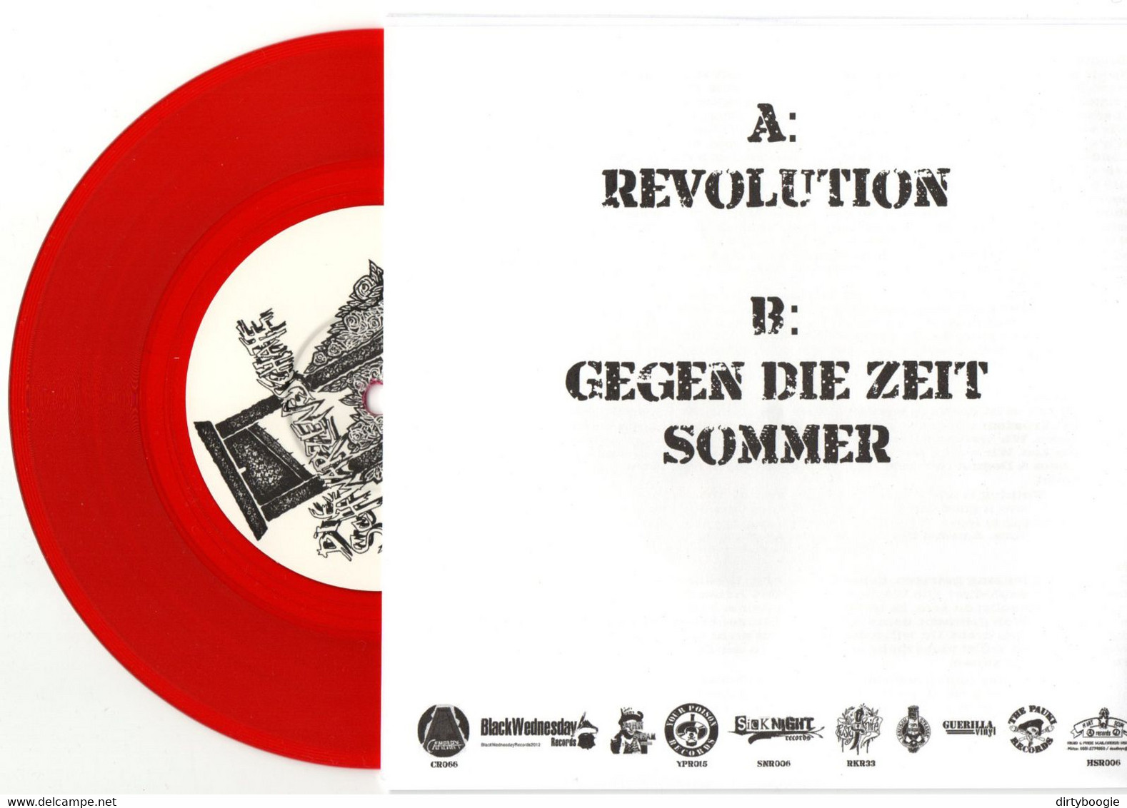 Die Schwarzen Schafe - Revolution - EP - Vinyl Rouge - Punk - Punk