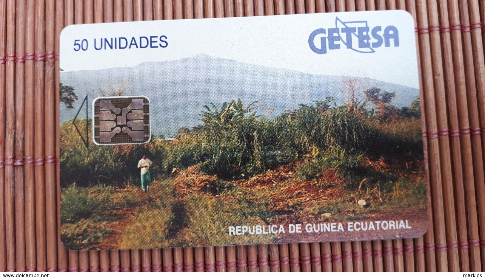 Phonecard  Guinee 50 Units  Used  Rare - Guinée