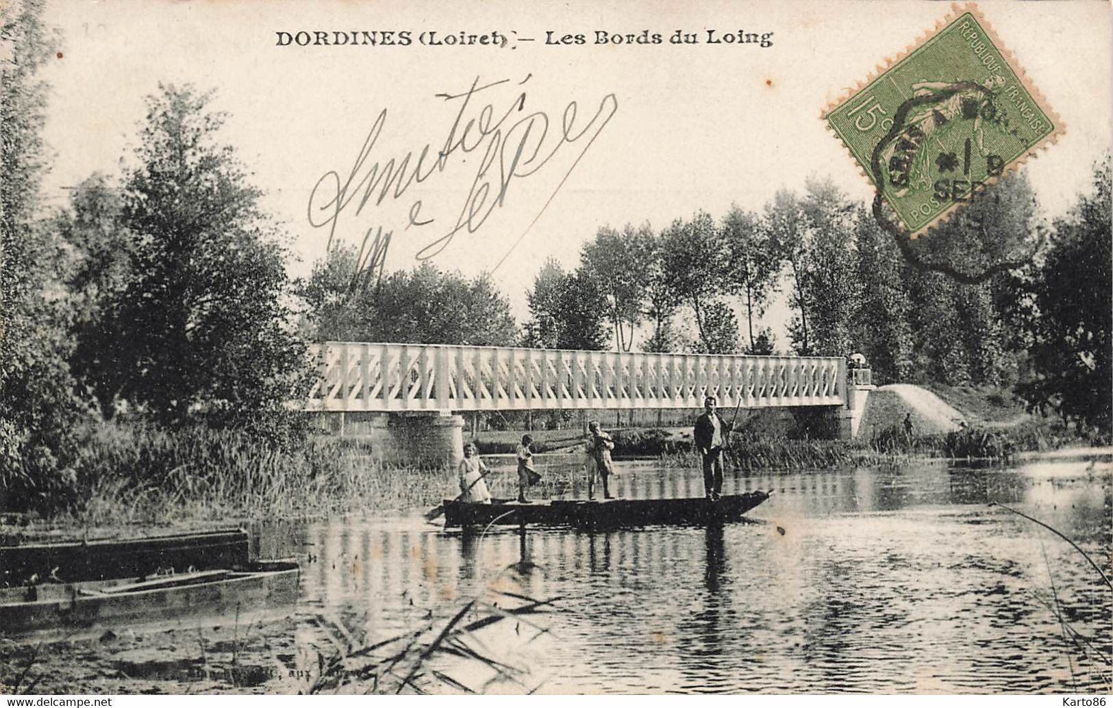 Dordines * Dordives * Les Bords Du Loing * Bac Passeur - Dordives