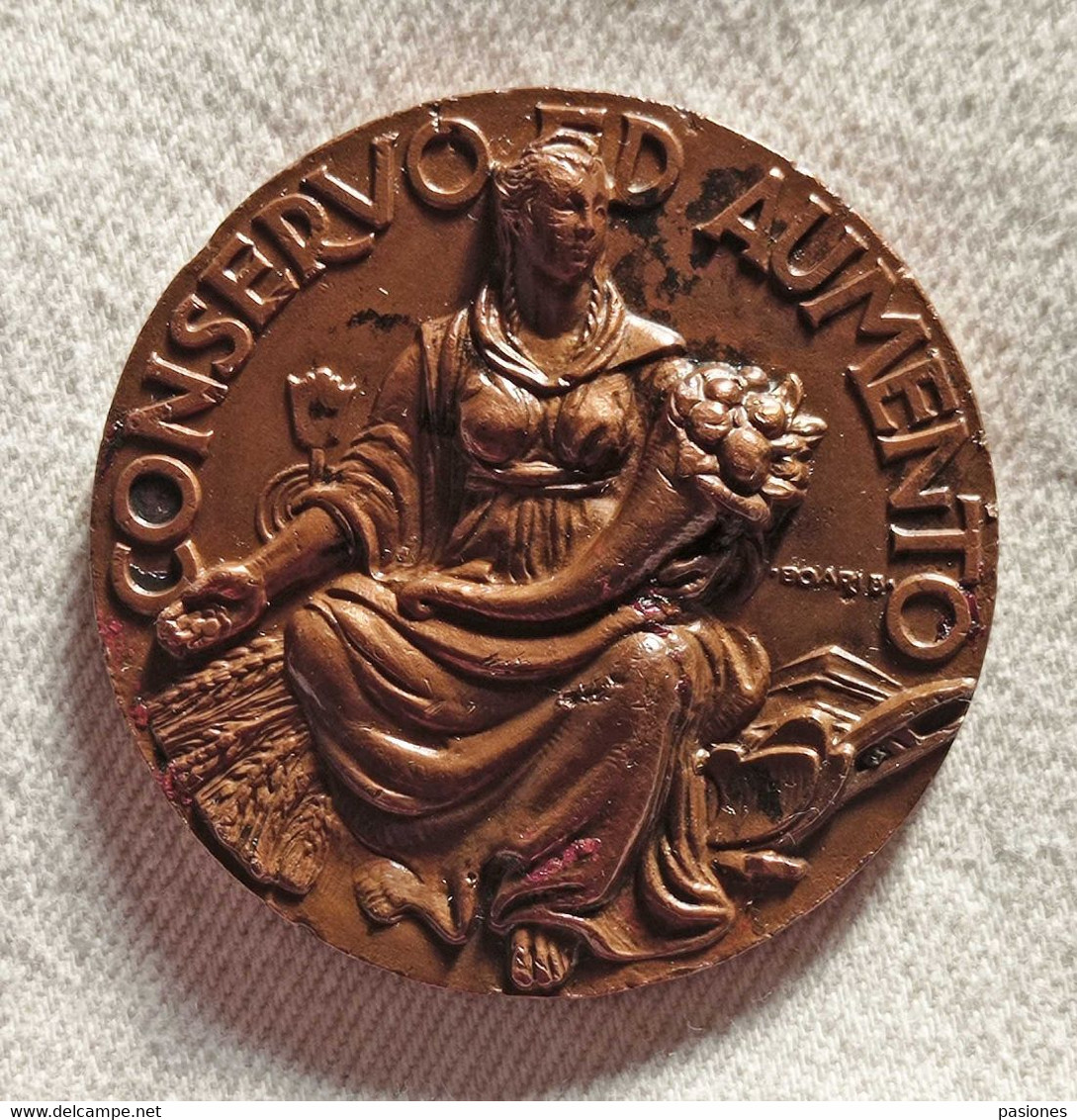 Medaglia Centenario Cassa Di Risparmio Di Bologna (1837-1937) - Professionnels/De Société