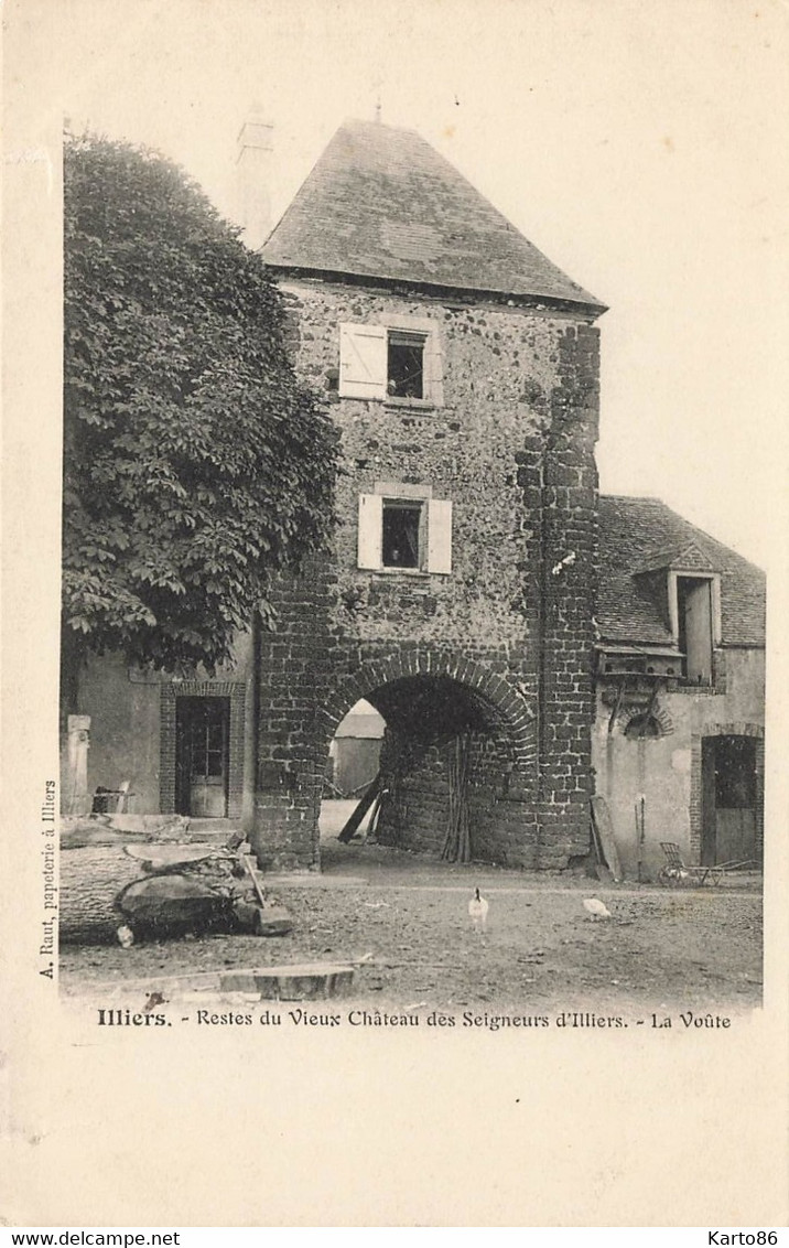 Illiers * Les Restes Du Vieux Château Des Seigneurs De La Ville * La Voûte - Illiers-Combray