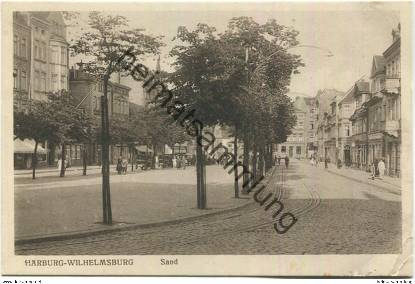 Hamburg-Wilhelmsburg - Sand - Gel. 1931 - Wilhemsburg
