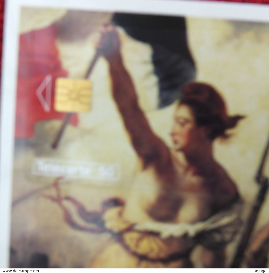 Télécarte 50 U- Puzzle- La Liberté Guidant Le Peuple -E.Delacroix- Neuf Sous Blister - Format  14 X 20 Cm * - Pittura