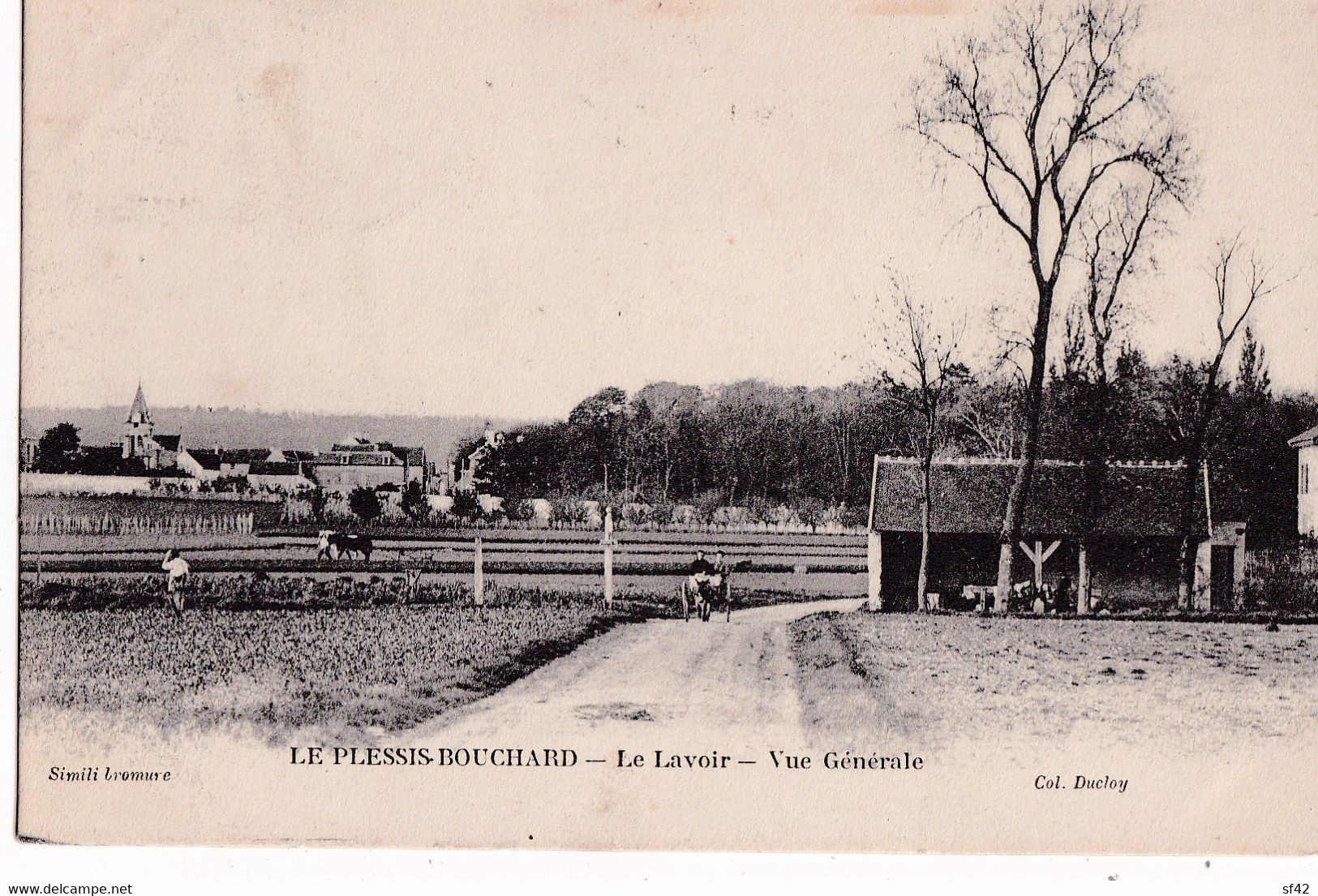 LE PLESSIS BOUCHARD                        LE LAVOIR. VUE GENERALE - Le Plessis Bouchard