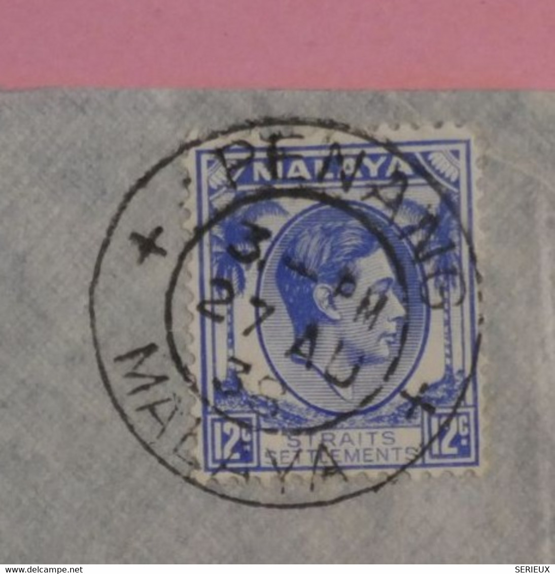 BP5 MALAYA  BELLE LETTRE  1928 PENANG  A ESCHWEGE GERMANY   +AFF. INTERESSANT ++ ++ - Penang