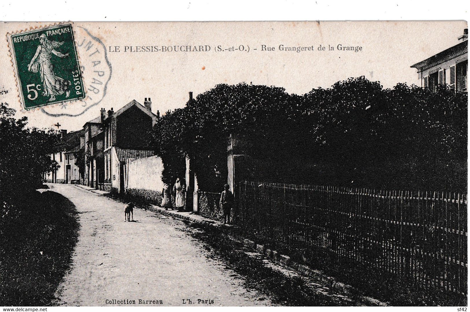 LE PLESSIS BOUCHARD                        RUE GRANGERET DE LA GRANGE - Le Plessis Bouchard