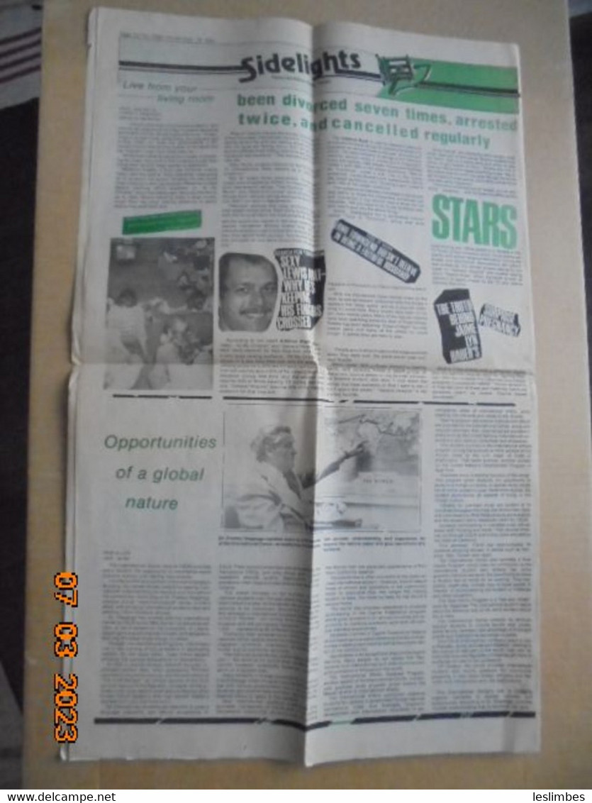 State Hornet (California State University, Sacramento) Volume 33, Number 6, September 19, 1980 - News/ Current Affairs