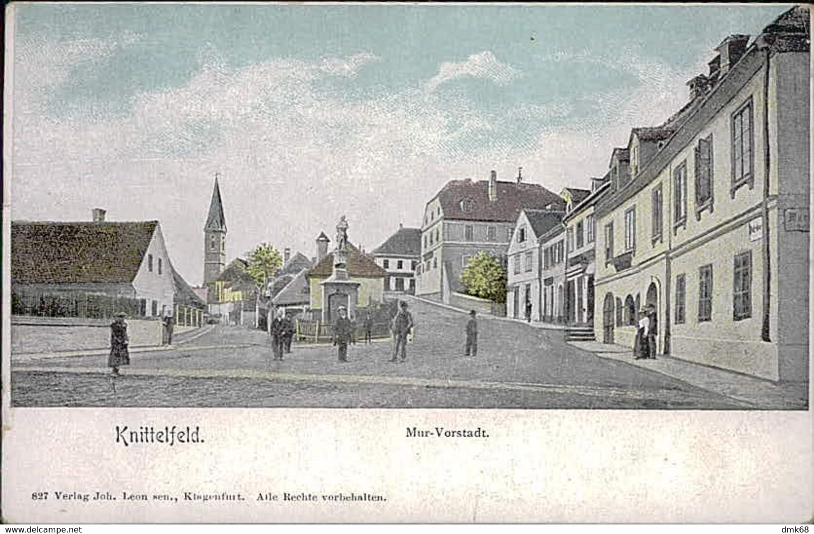 AUSTRIA - KNITTELFELD - MUR-VORSTADT - VERLAG JOH. LEON  - 1900s  (16158) - Knittelfeld