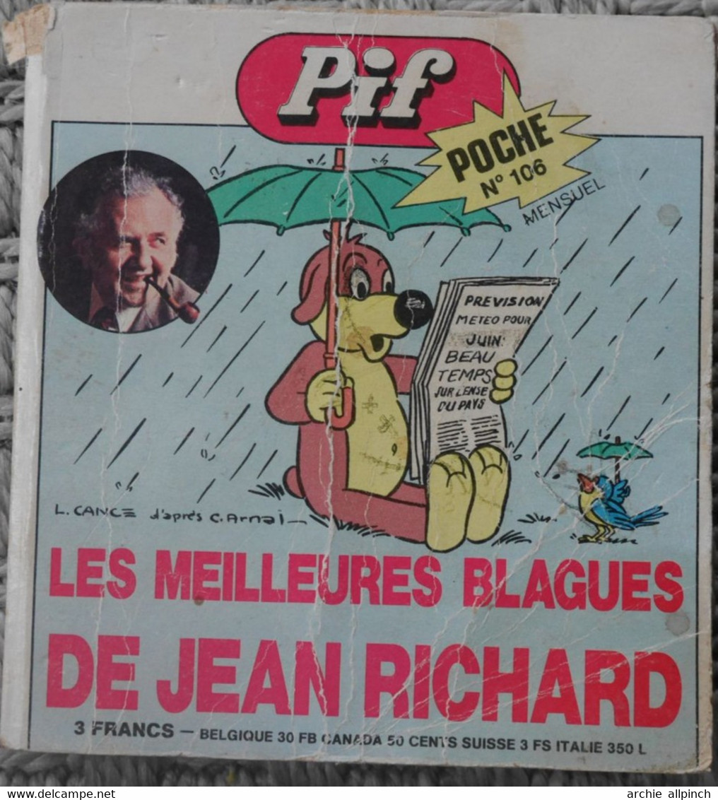 Pif Poche N° 106 - 1974 - Pif - Autres