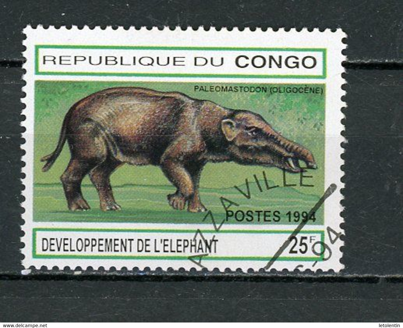 CONGO : ANIMAUX - N° Yvert -- Obli. - Oblitérés