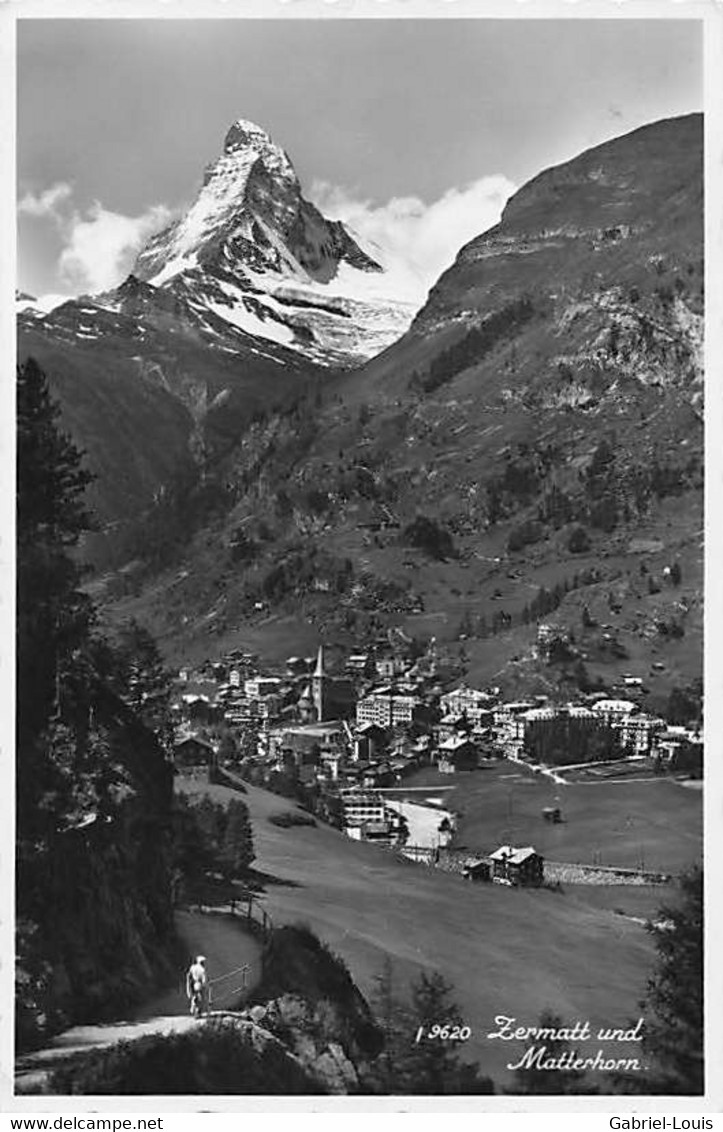 Zermatt Und Matterhorn Le Cervin 1945 - Zermatt