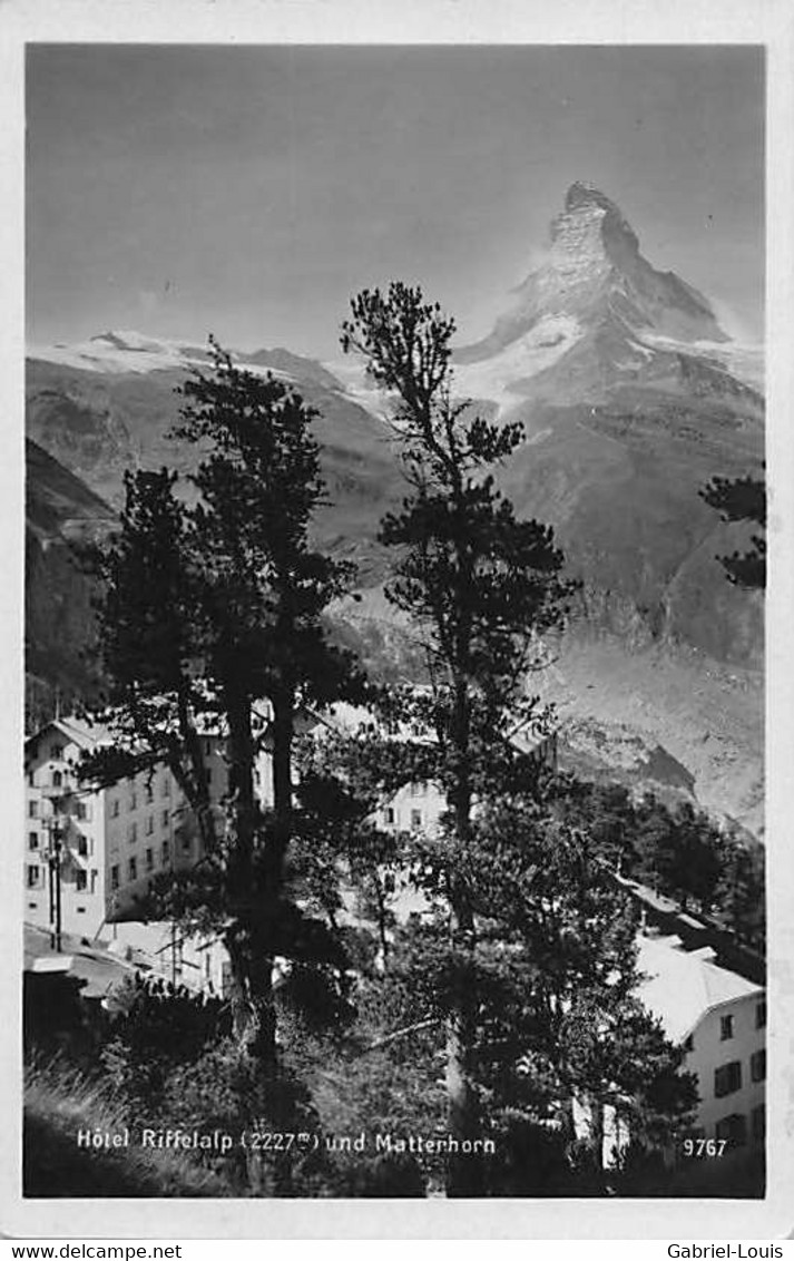 Zermatt Und Matterhorn Le Cervin Hotel Riffelalp Und Matterhorn - Zermatt