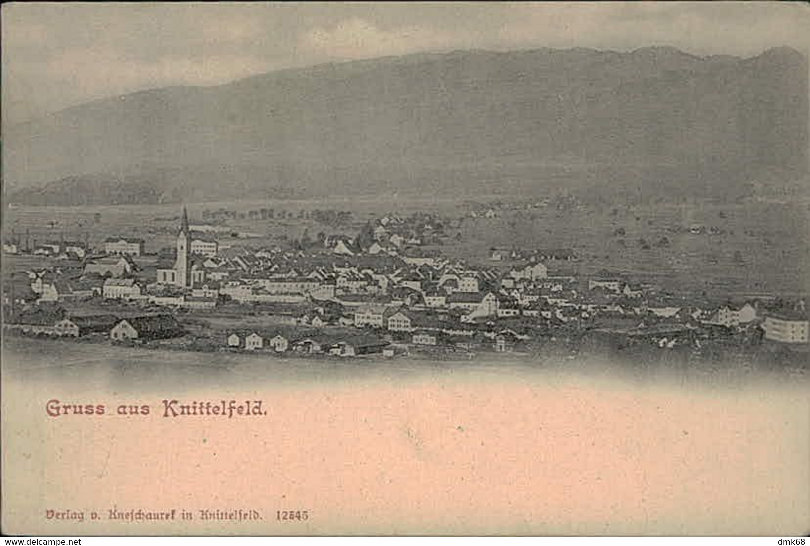 AUSTRIA - GRUSS AUS KNITTELFELD - PANORAMA - VERLAG KNEFCHAUREF - 1900s  (16159) - Knittelfeld