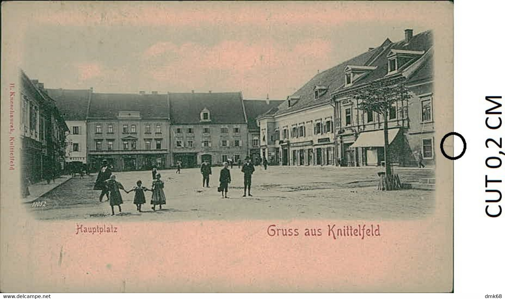 AUSTRIA - GRUSS AUS KNITTELFELD - HAUPTPLATZ - VERLAG KNESFCHAUREK - 1900s  (16160) - Knittelfeld