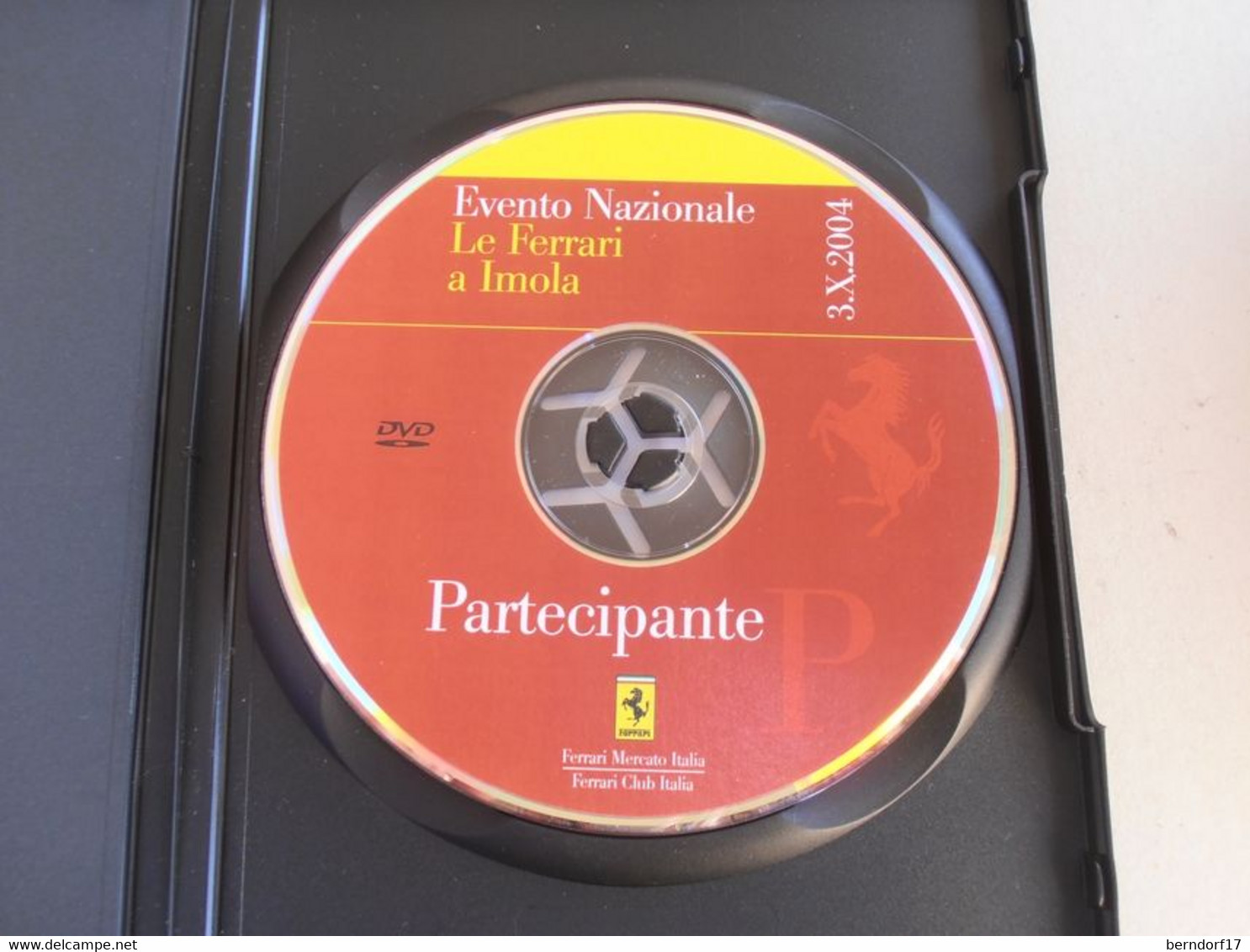 FERRARI CLUB ITALIA - LE FERRARI A IMOLA - DVD - Deporte