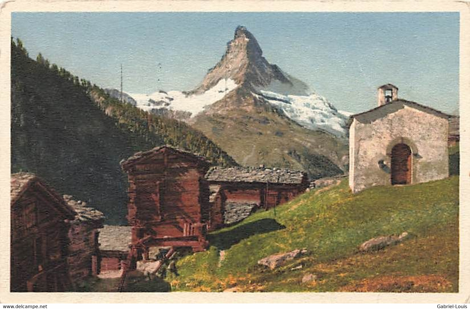 Findelen Ob Zermatt  Und Matterhorn Le Cervin - Zermatt